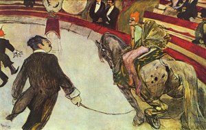 La amazona en el Circo Fernando de Henri de Toulouse Lautrec